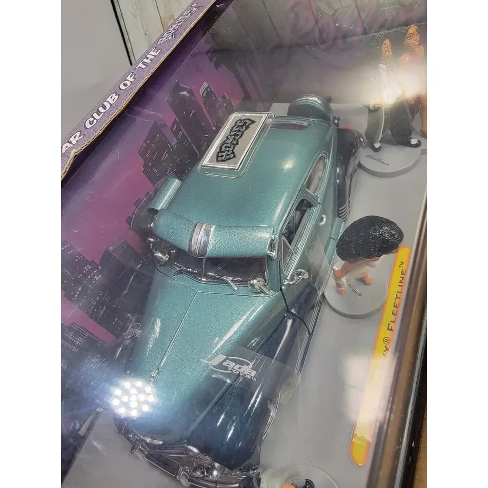 Jada Homie Rollerz Teal 47 Chevy Fleetline Official Car Club of the Homies 1/24